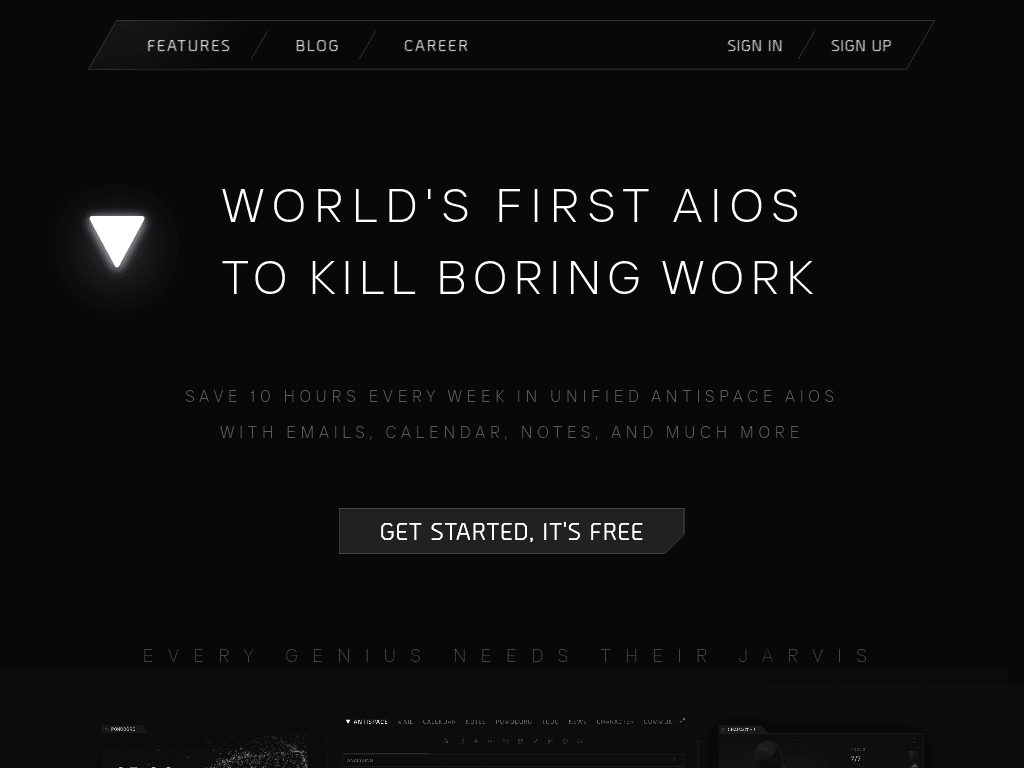 Antispace screenshot