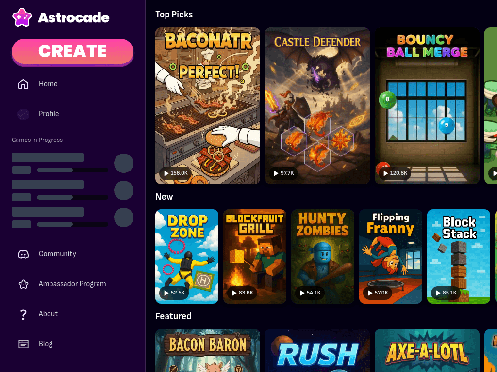 Astrocade screenshot