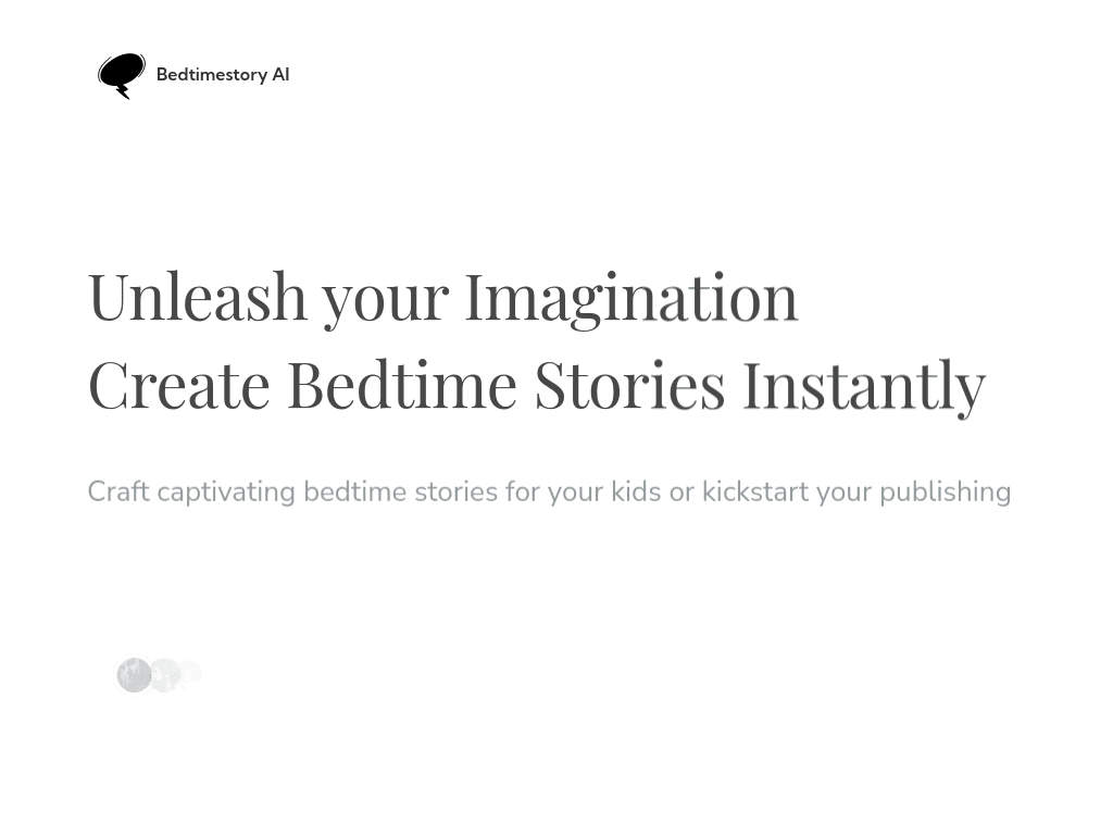 BedtimeStory.ai screenshot