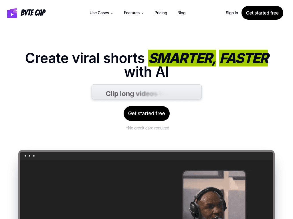 Bytecap screenshot