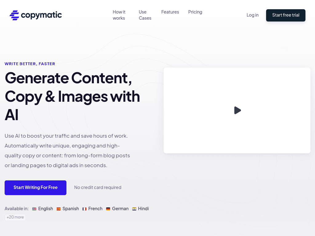 Copymatic screenshot
