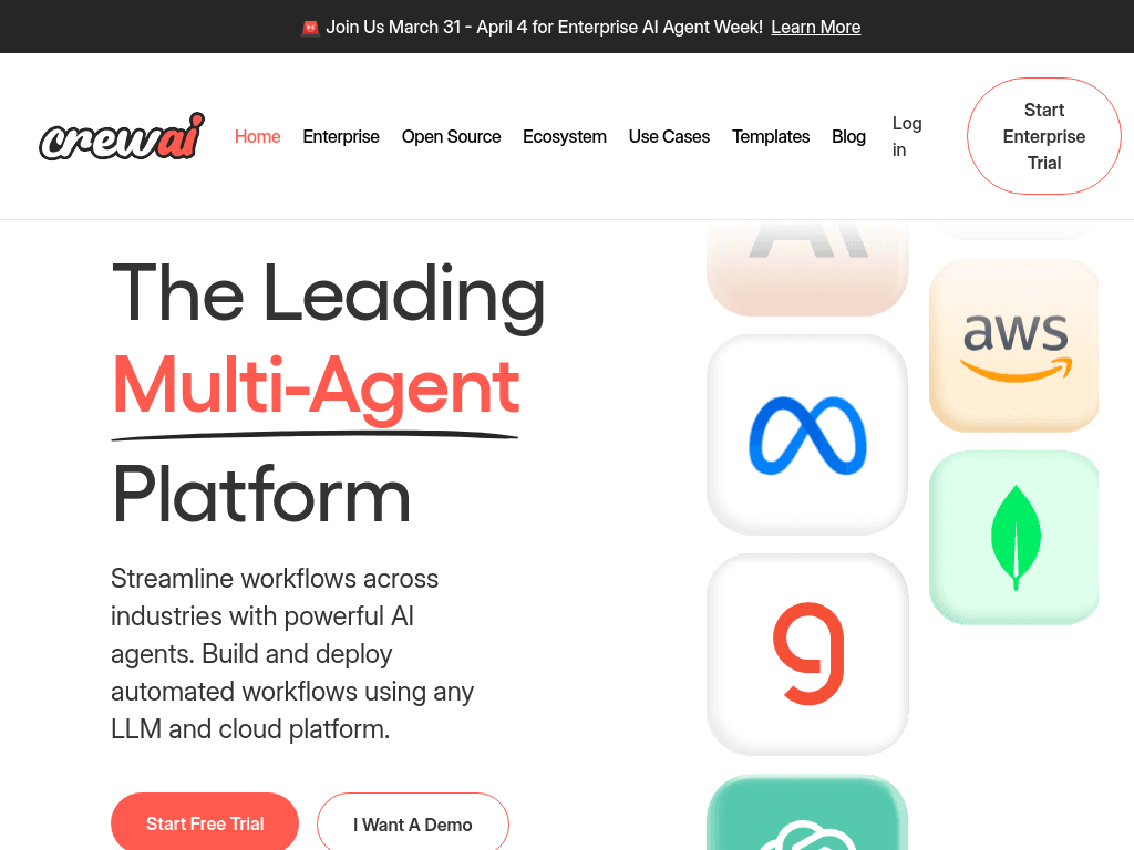 CrewAI screenshot