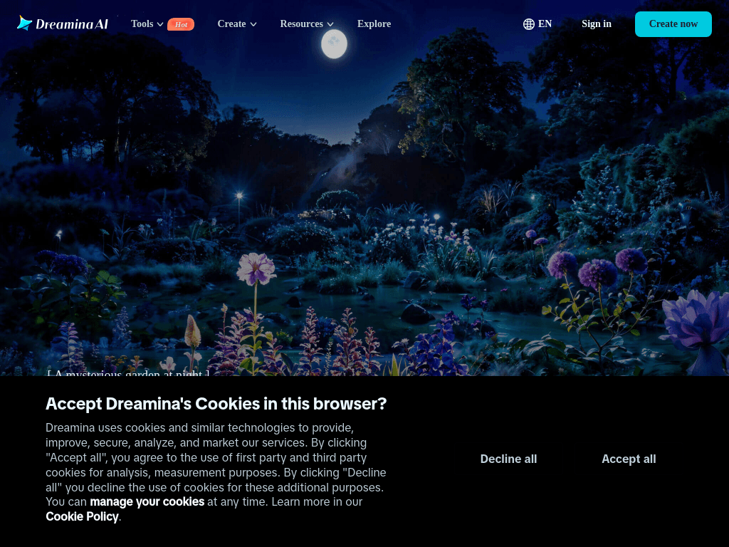 DreamIna by CapCut screenshot