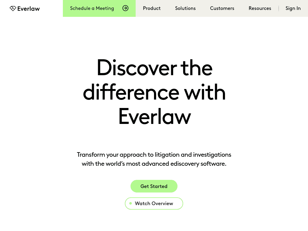 Everlaw screenshot