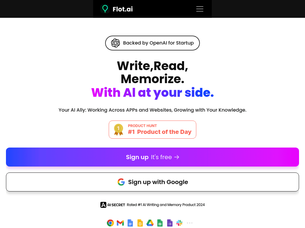 Flot.ai screenshot