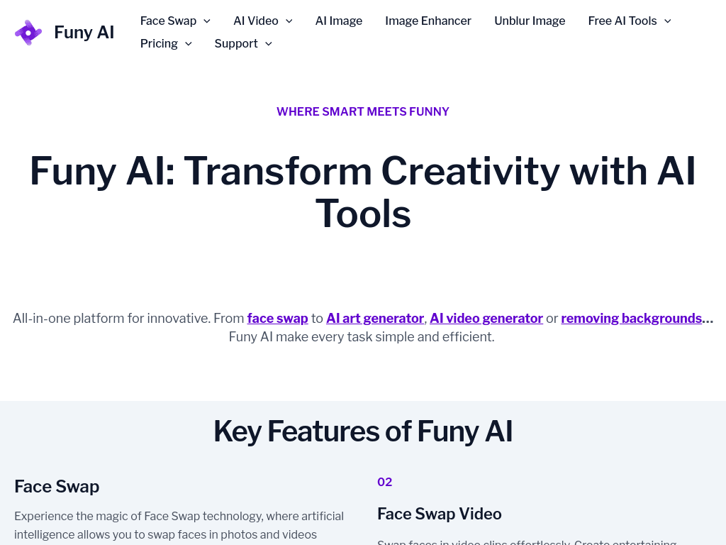 Funy AI screenshot