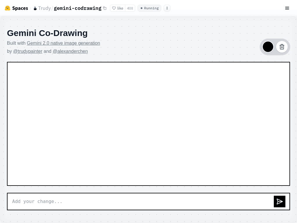 Gemini Co-Drawing screenshot