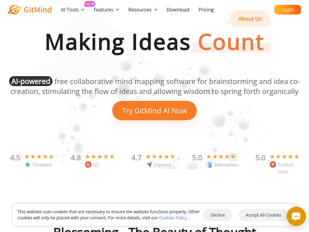 GitMind screenshot