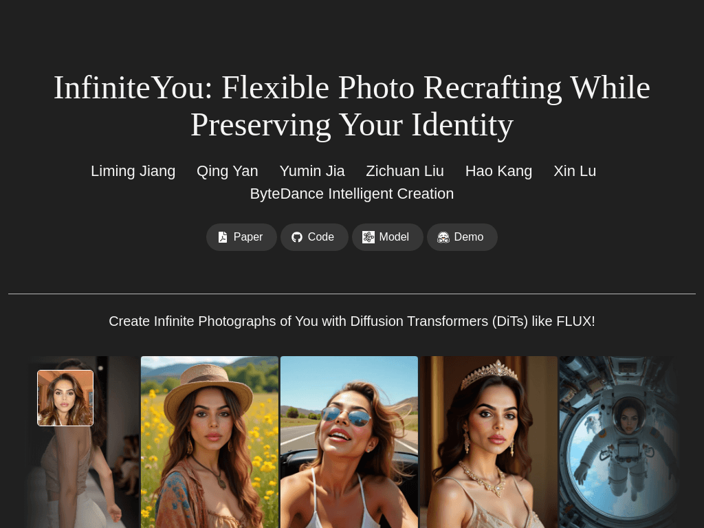 InfiniteYou screenshot