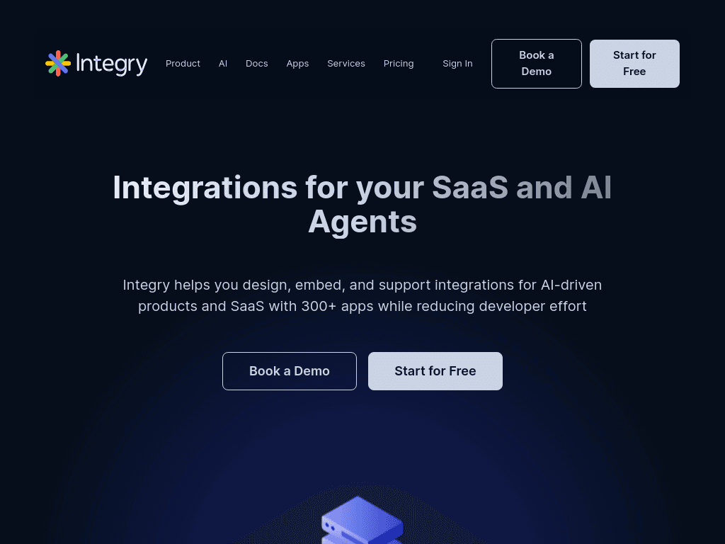 Integry screenshot