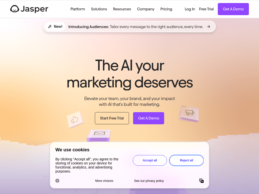 Jasper screenshot