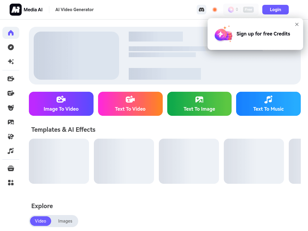Media.io AI Video Generator screenshot