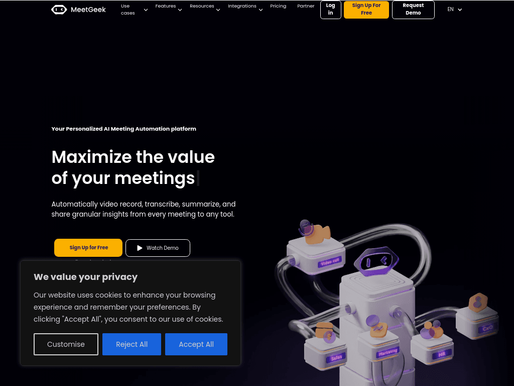 MeetGeek screenshot