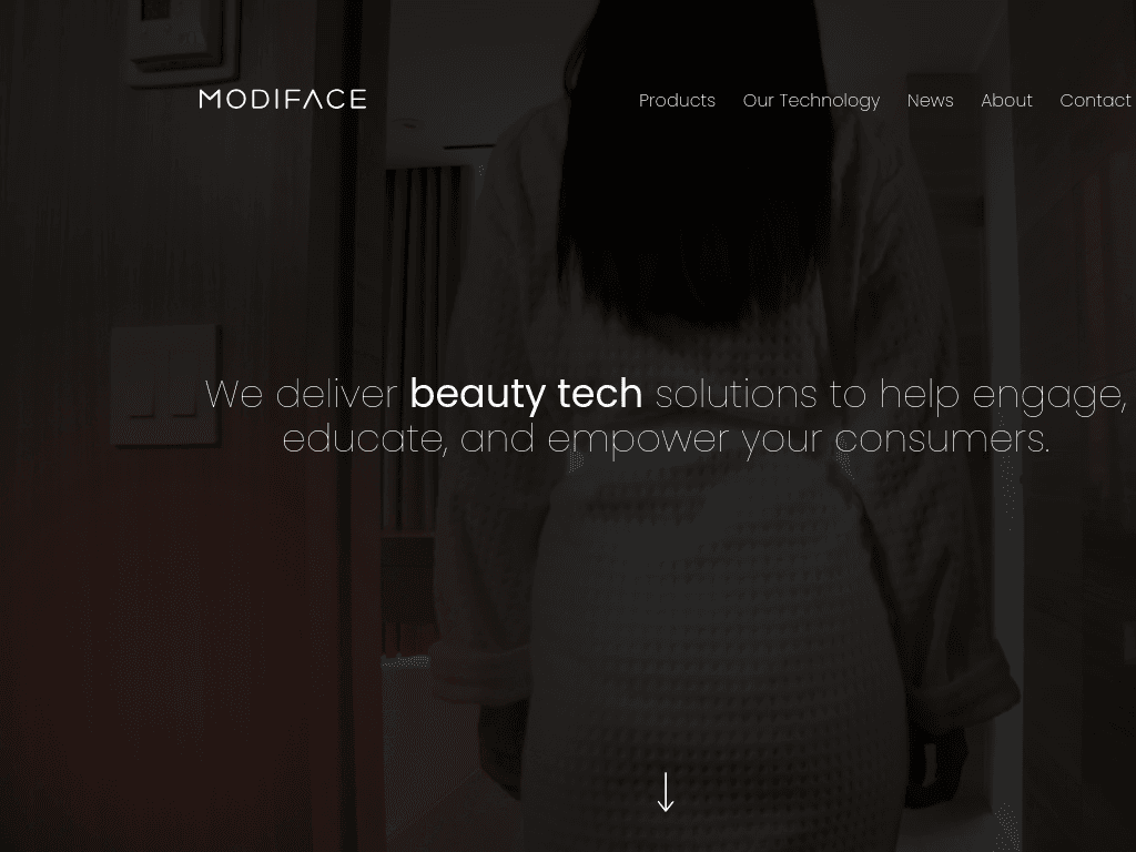 ModiFace screenshot