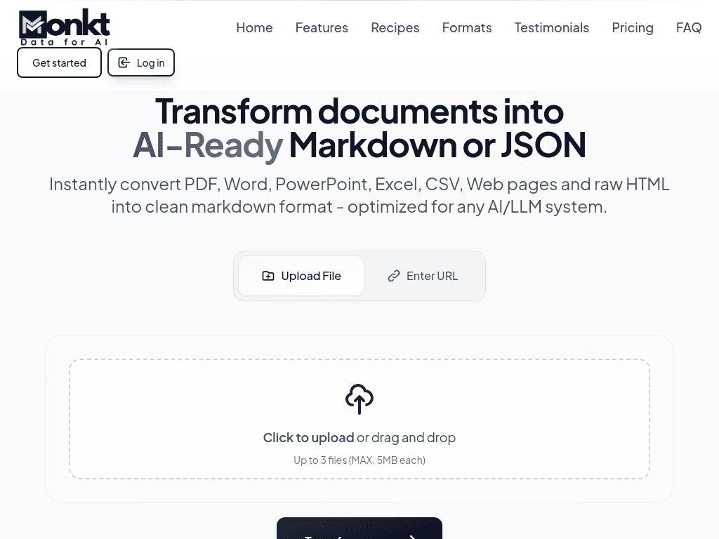Monkt screenshot