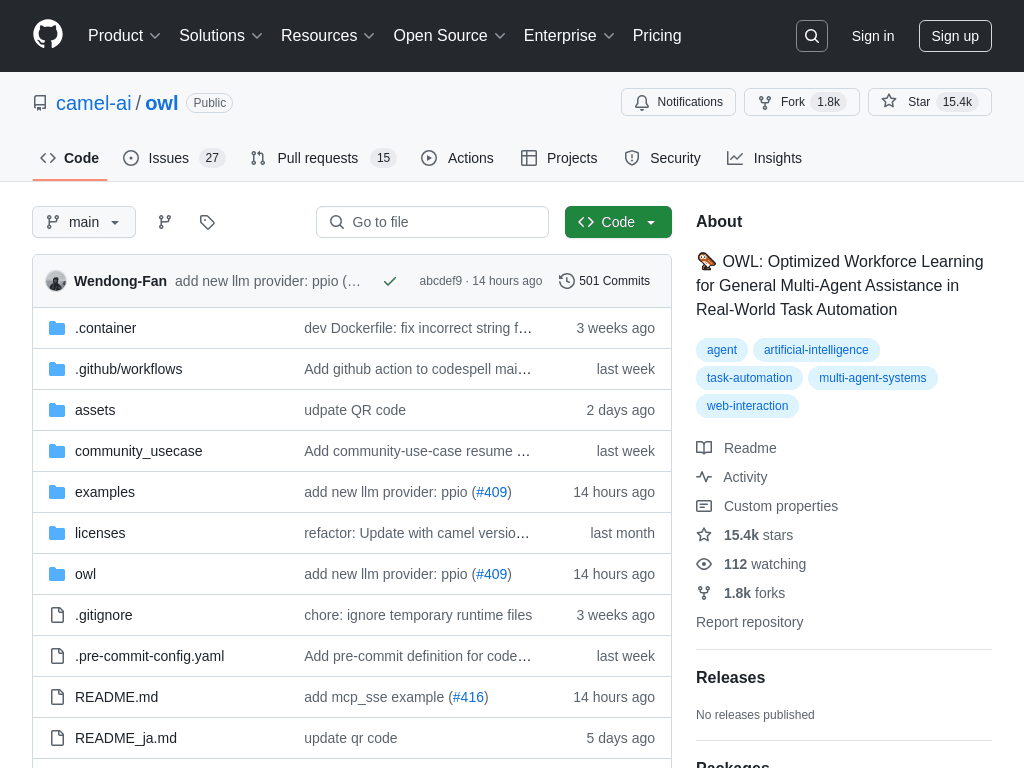 OWL screenshot