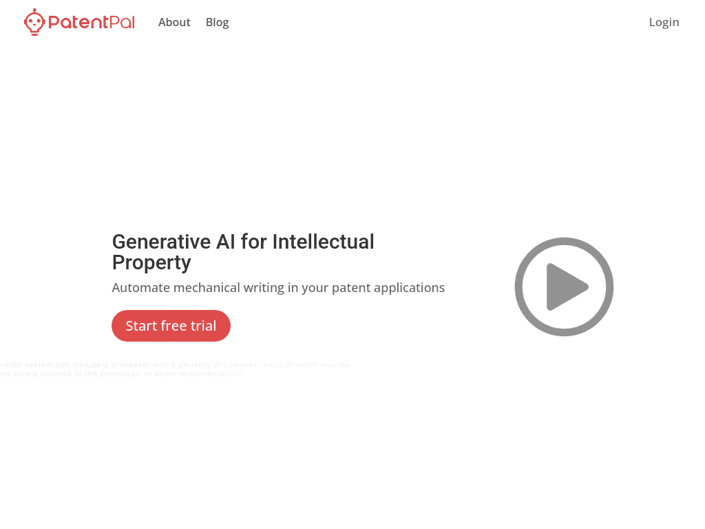 PatentPal screenshot