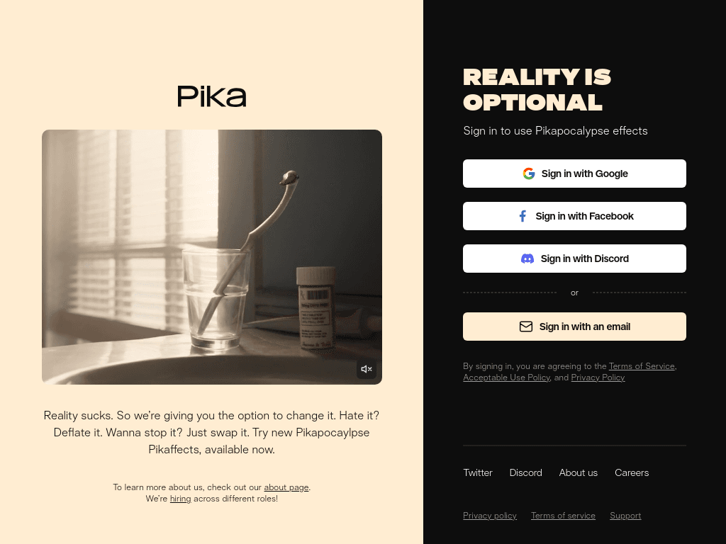 Pika screenshot