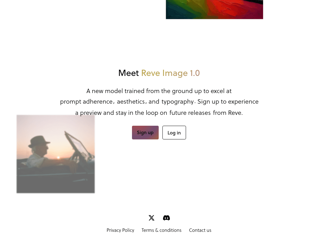 Reve Image 1.0 screenshot