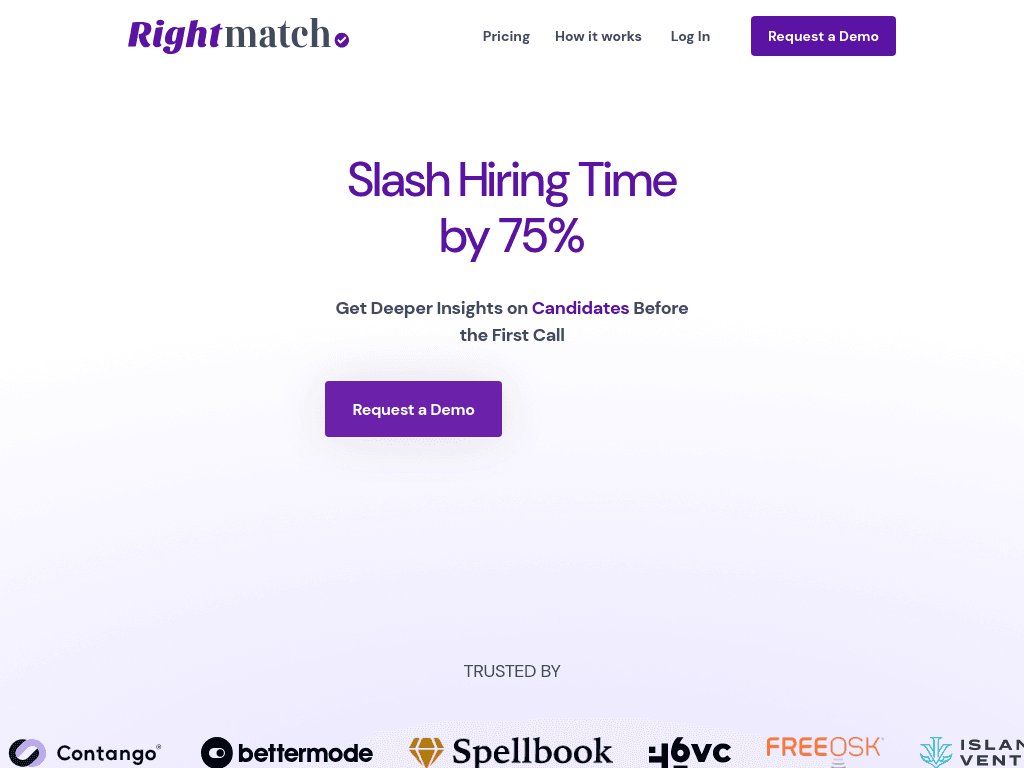 RightMatch screenshot
