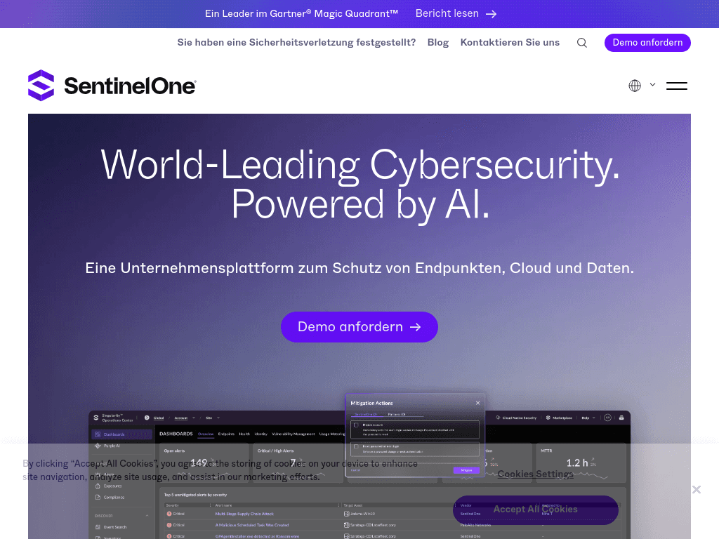 SentinelOne screenshot