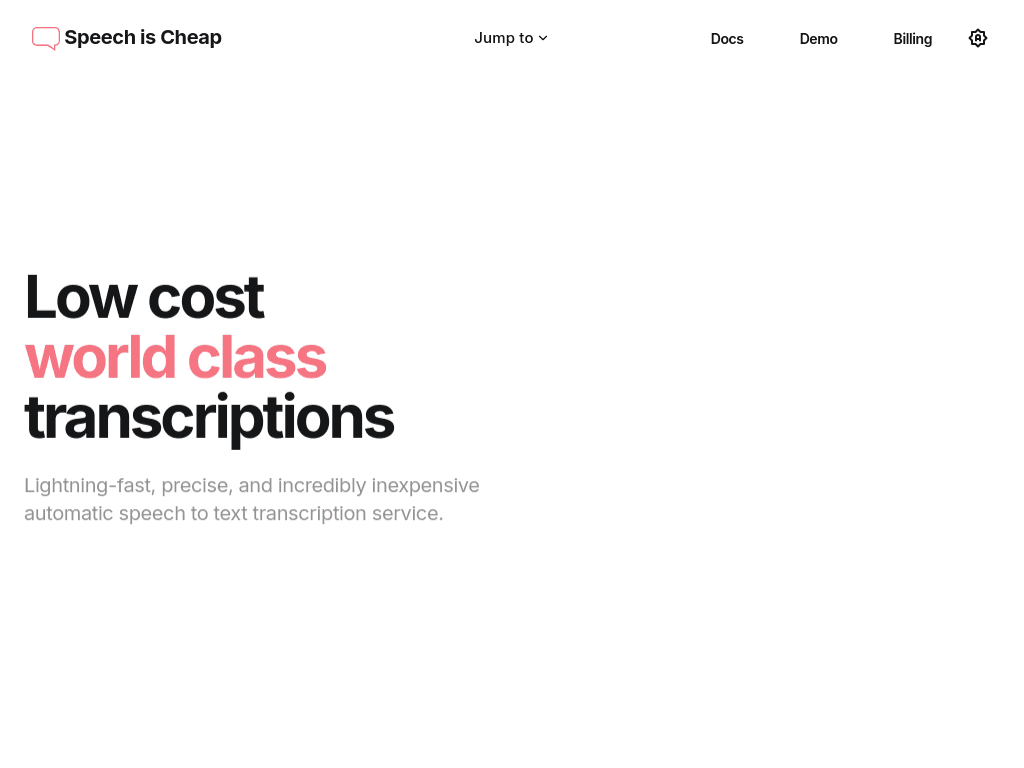 Speech is Cheap screenshot