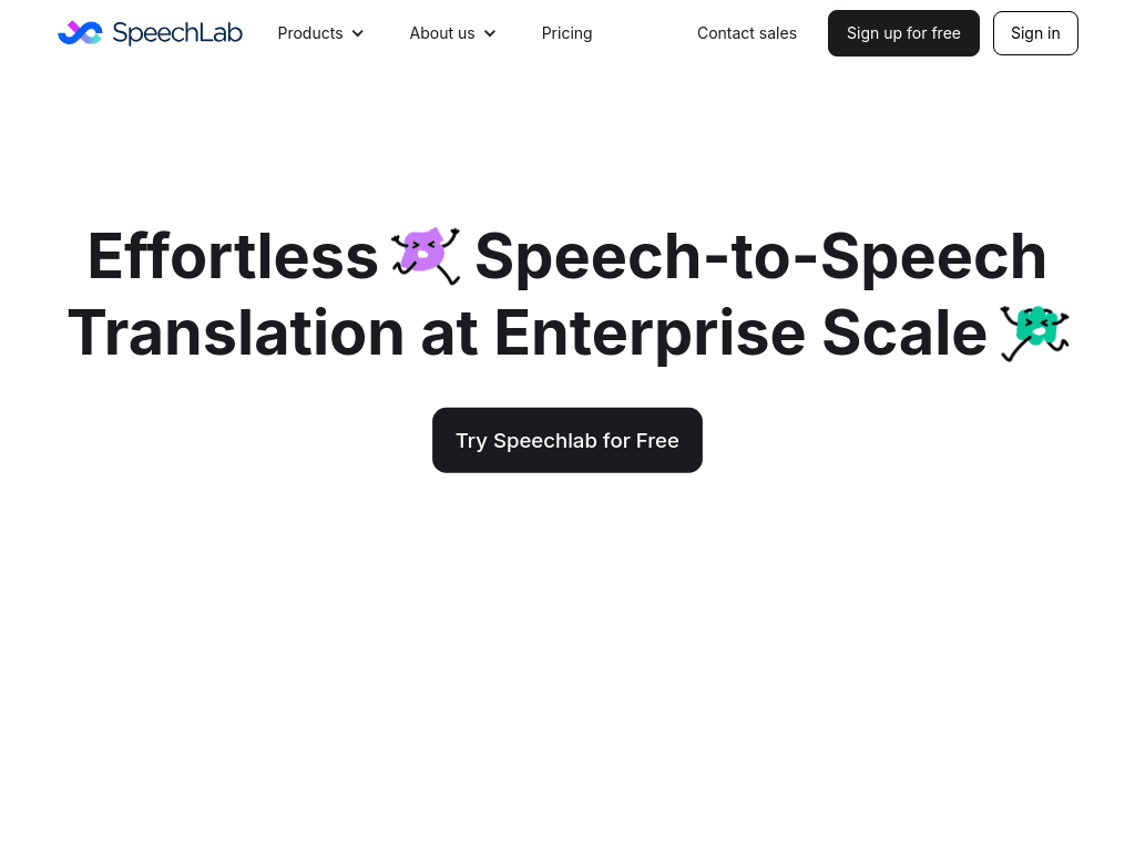 SpeechLab.ai screenshot