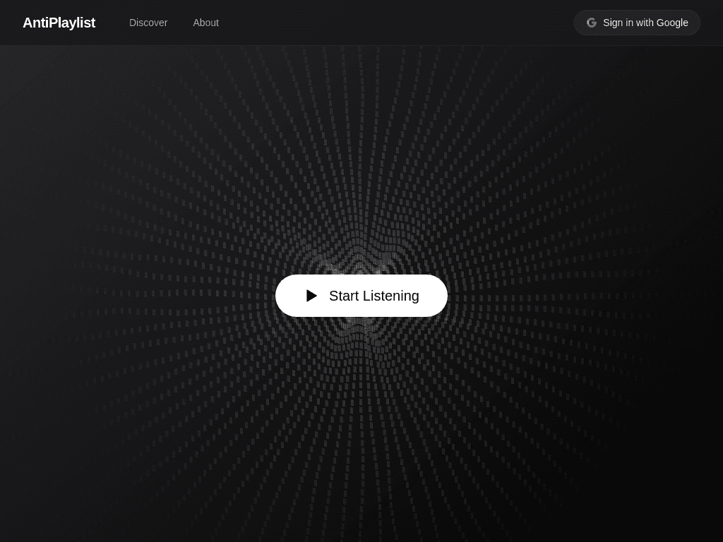 Start Listening screenshot