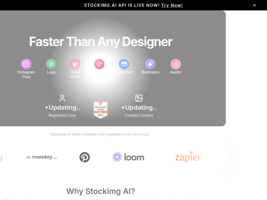 Stockimg AI screenshot