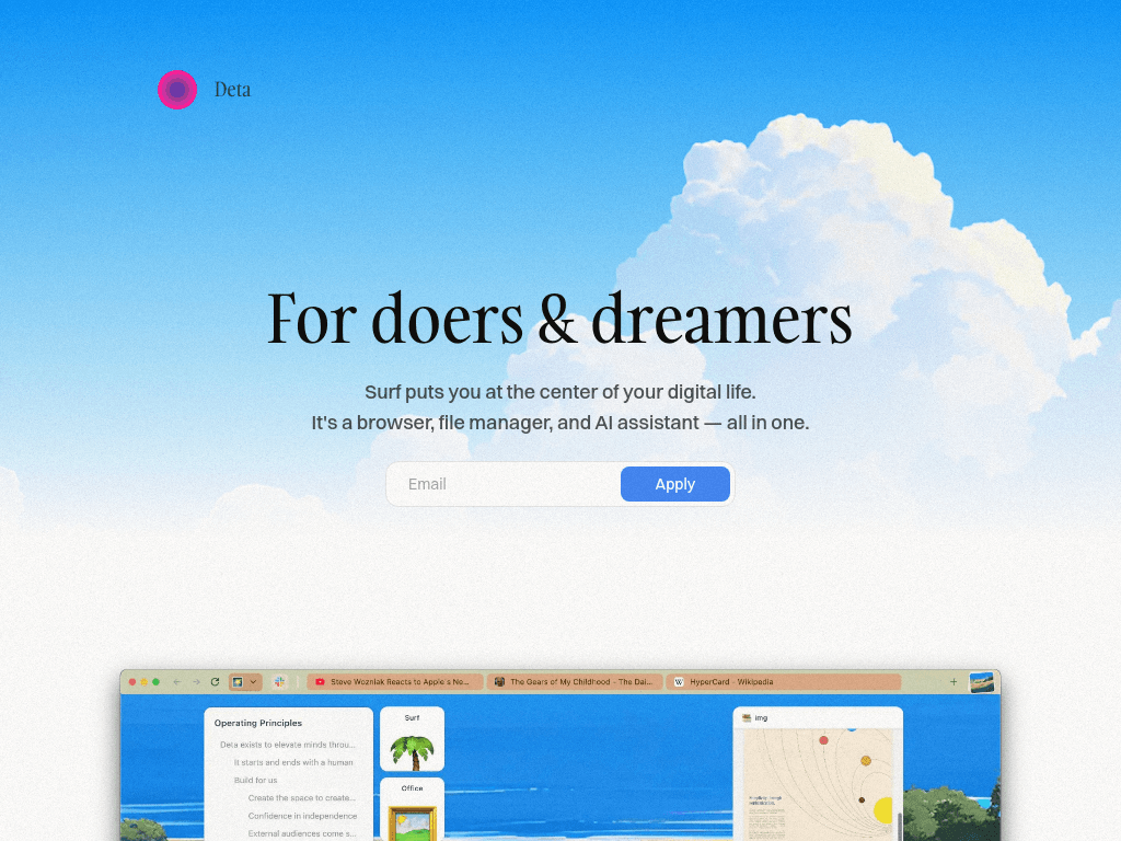 Surf screenshot