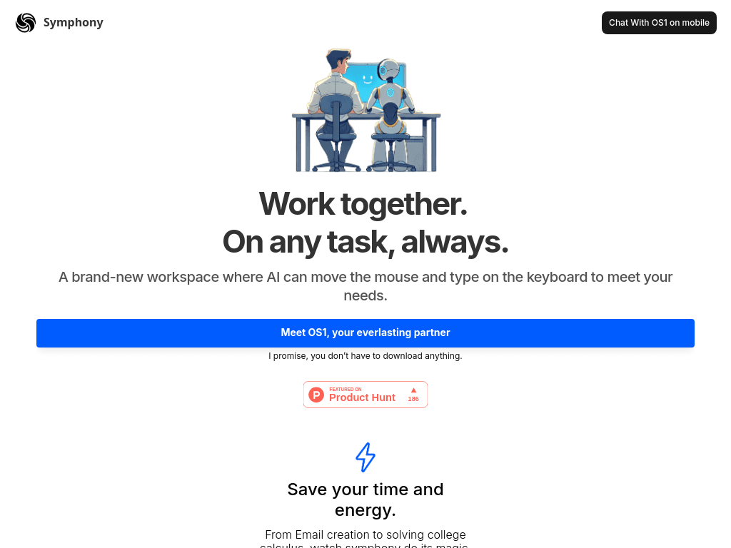 Symphony screenshot