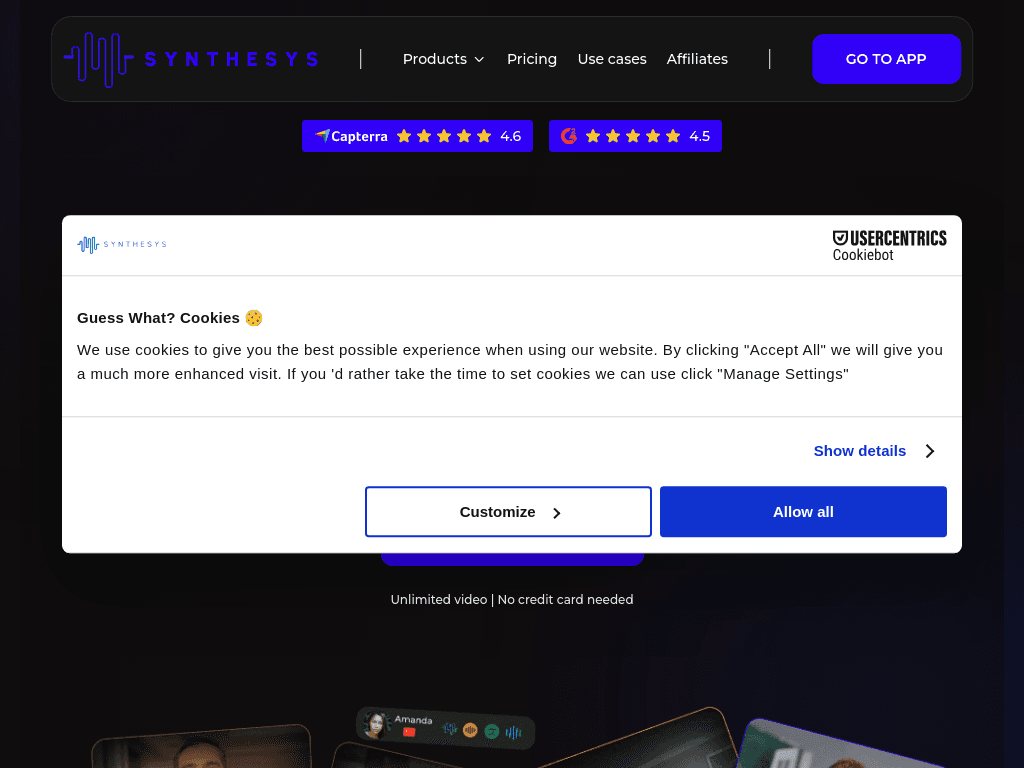 Synthesys screenshot