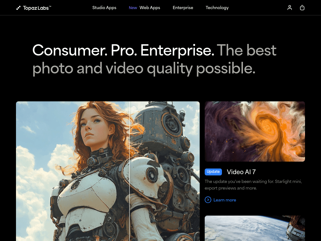Topaz Labs screenshot