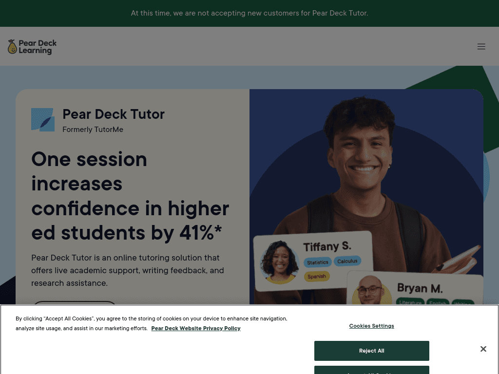 TutorMe screenshot