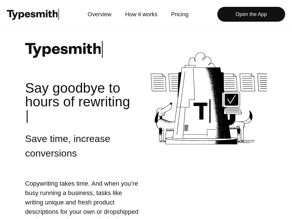 Typesmith screenshot