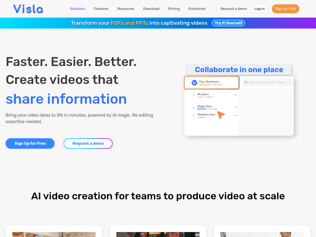 Visla screenshot