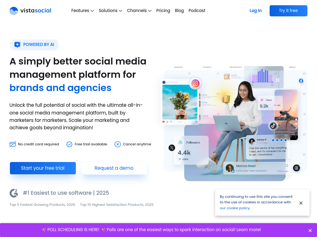 Vista Social screenshot