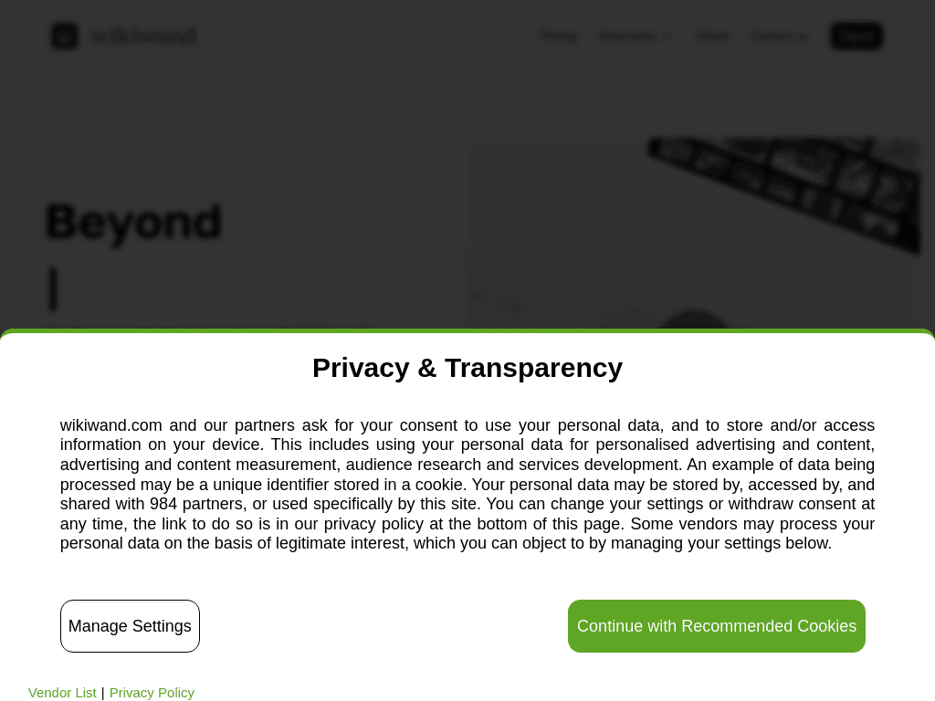 Wikiwand screenshot