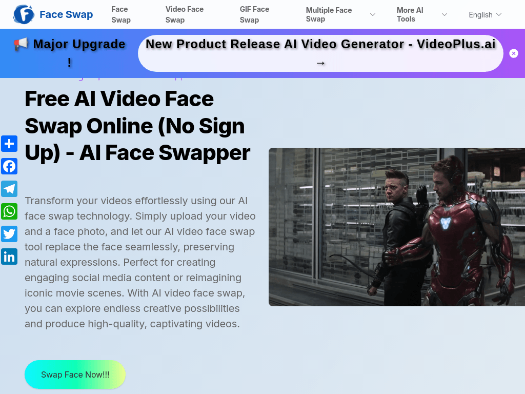 AI Face Swapper screenshot 1