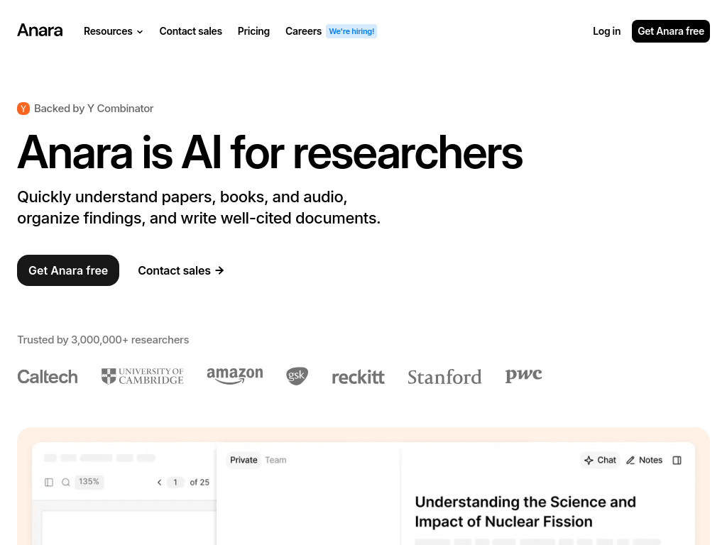 Anara screenshot 1