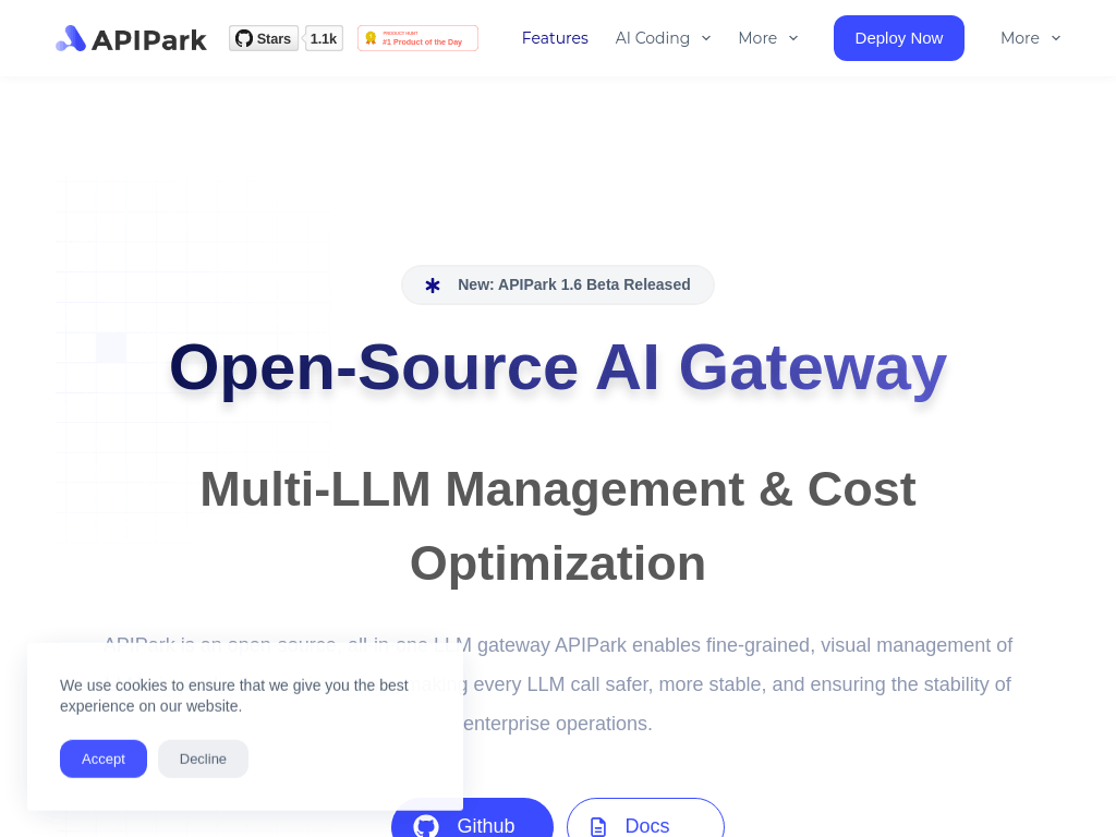 APIPark screenshot 1