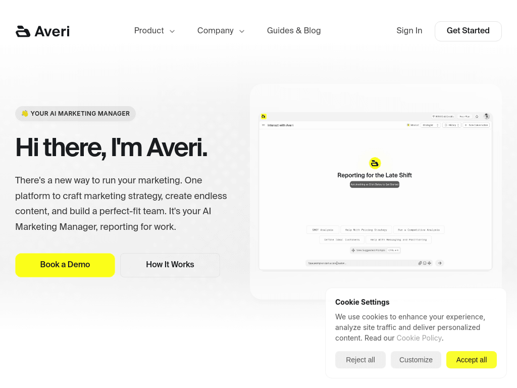 Averi screenshot 1