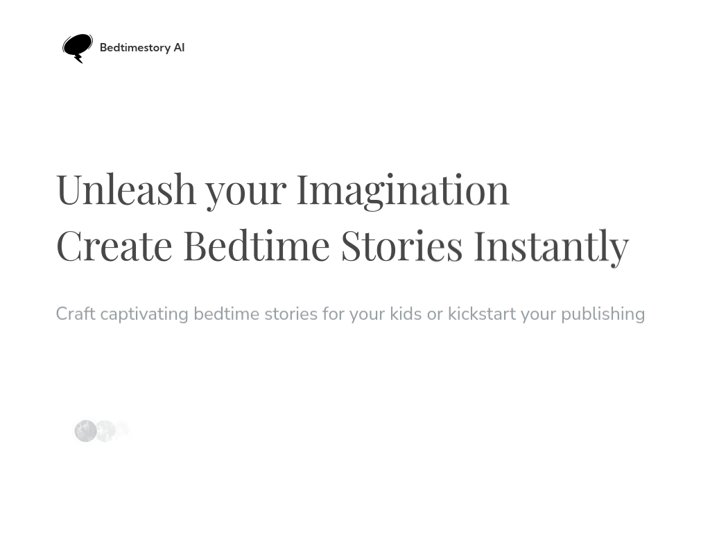 BedtimeStory.ai screenshot 1