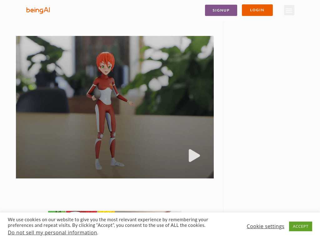 beingAI screenshot 1