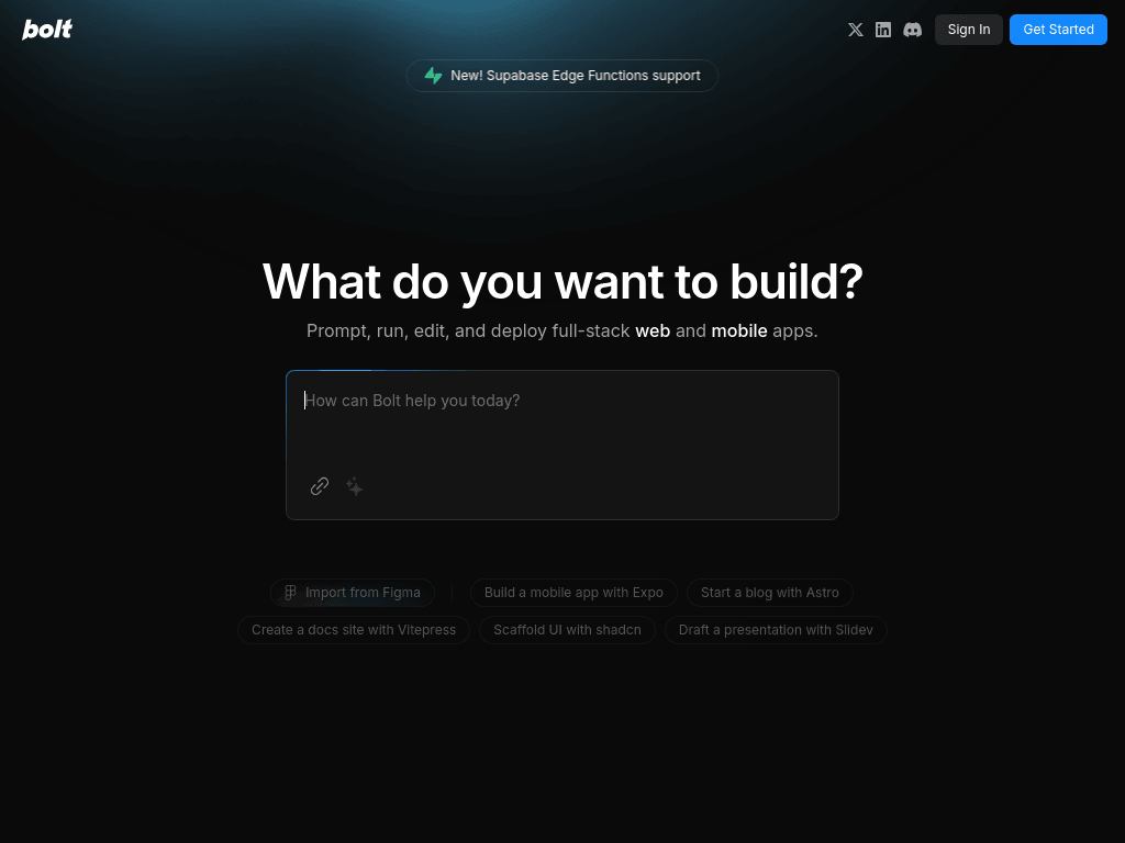Bolt screenshot 1
