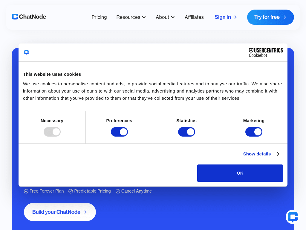 ChatNode screenshot 1