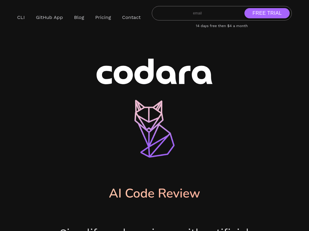 Codara screenshot 1