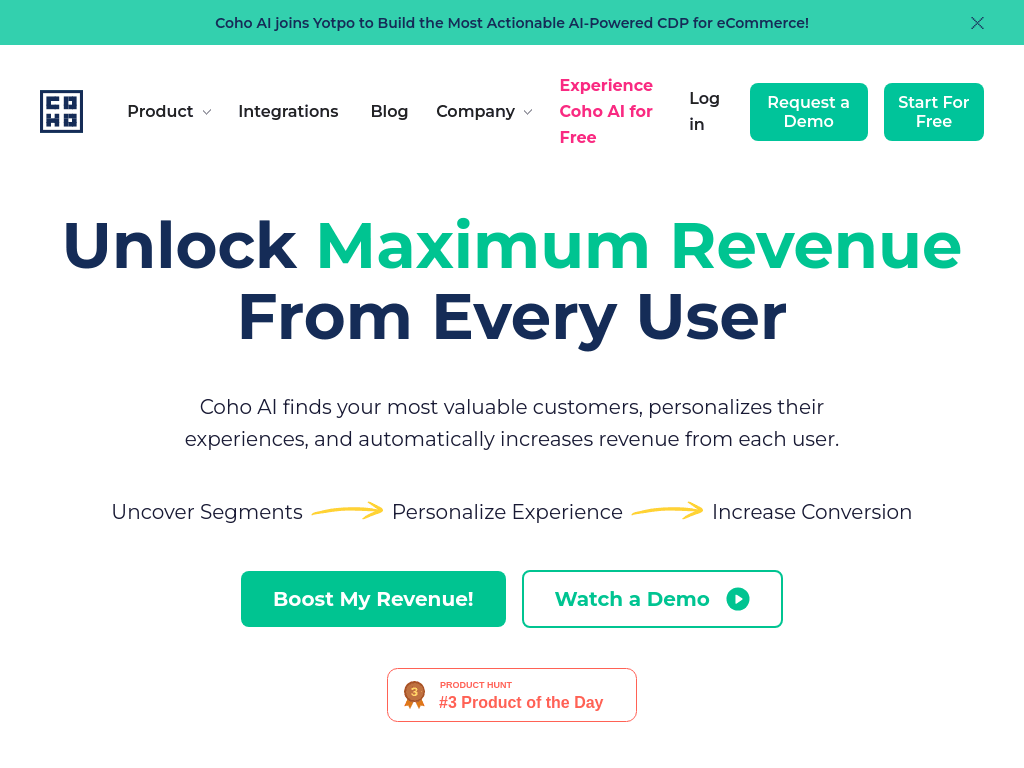 Coho AI screenshot 1