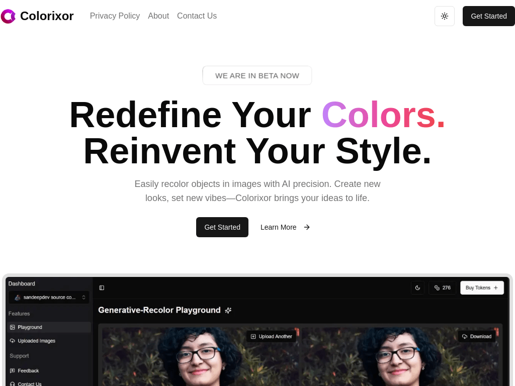 Colorixor screenshot 1