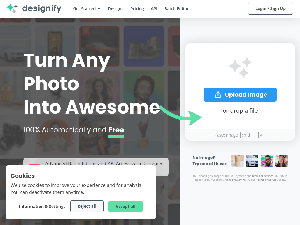 Designify screenshot 1